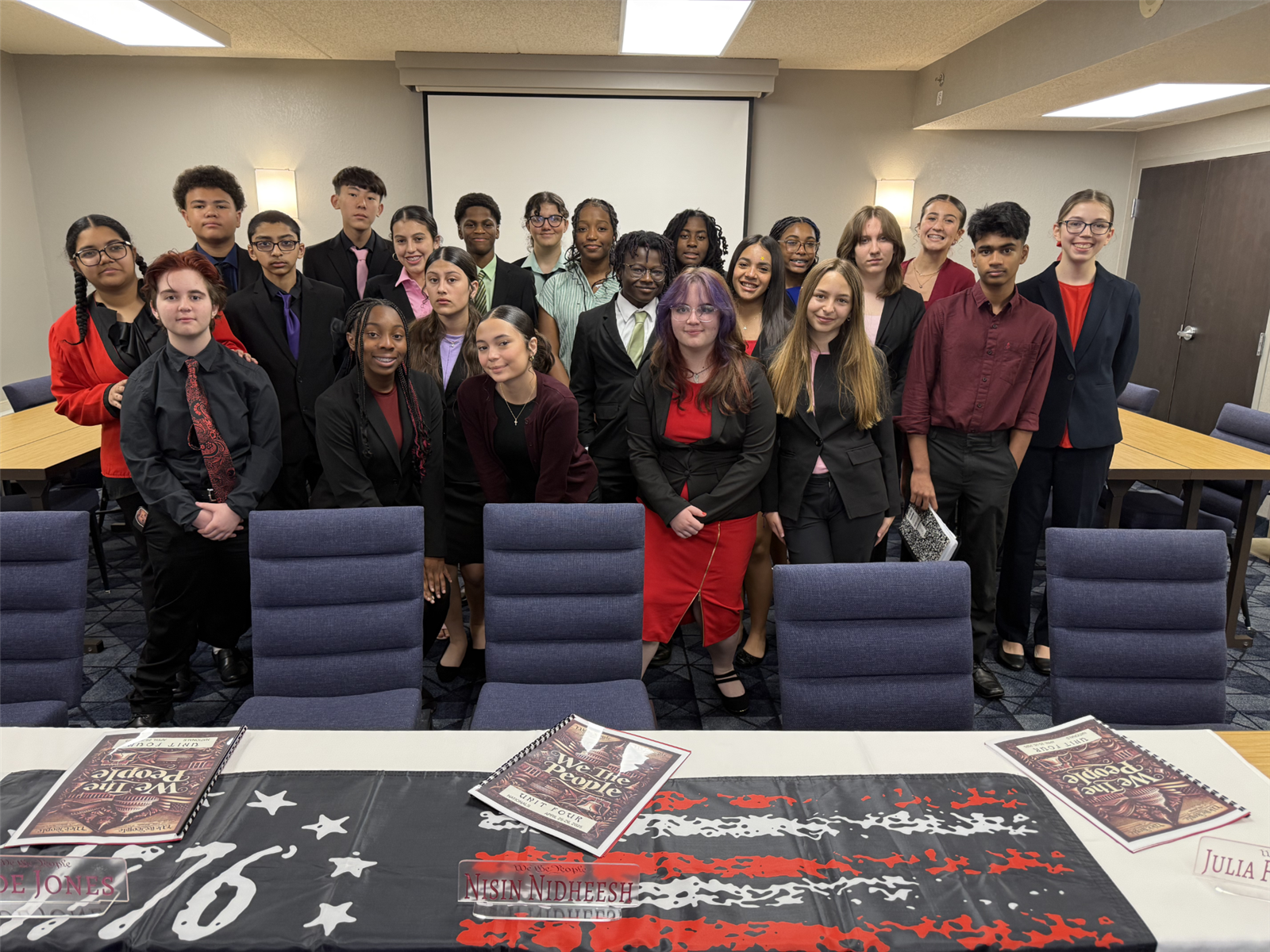 Nova Middle School Students - We the People Competition
